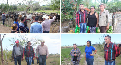 visita parlamento yaguajay Convertir buenas prácticas, como la de la familia de este joven productor, en regla: ahí está el reto