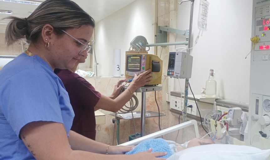 cuidados intensivos en el pediatrico espirituano